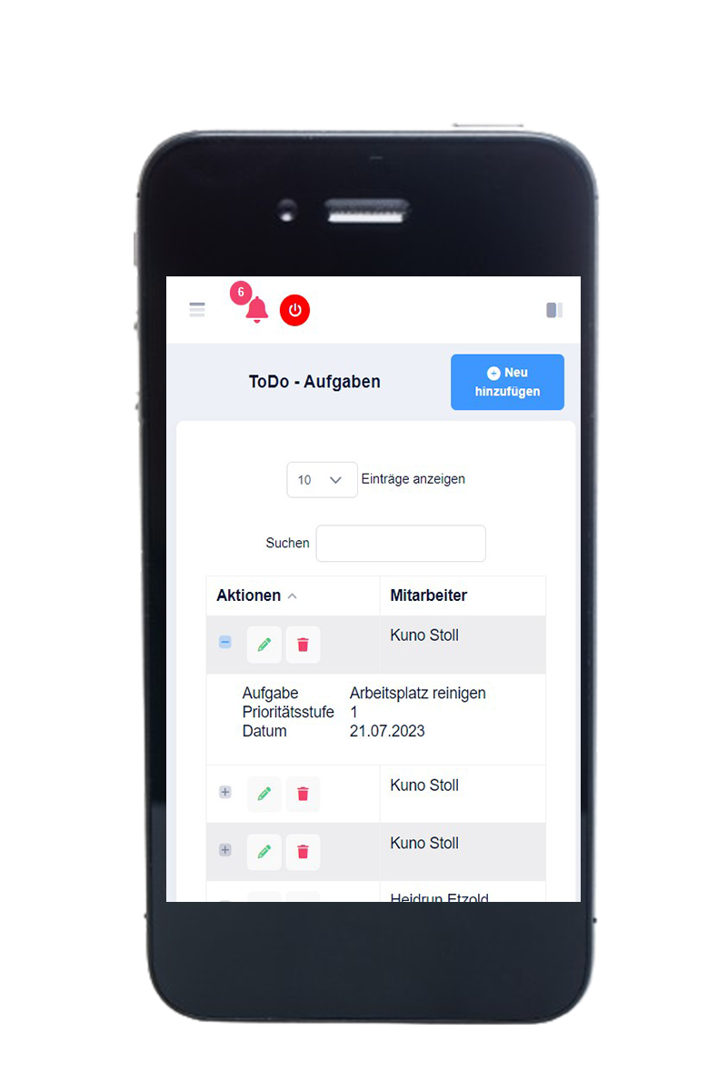 Jetzt Neu ToDo & Aufgabe Management - Kodlogy 360° Software